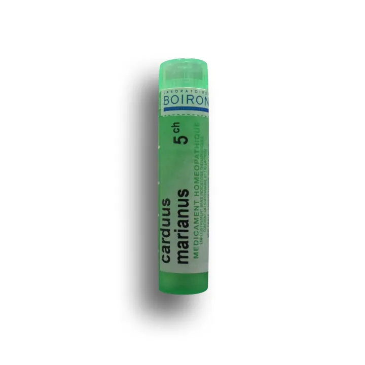 Carduus marianus Boiron tubes granules et doses - 4 CH 5 CH 7 CH 9 CH 12 CH 15 CH 30 CH