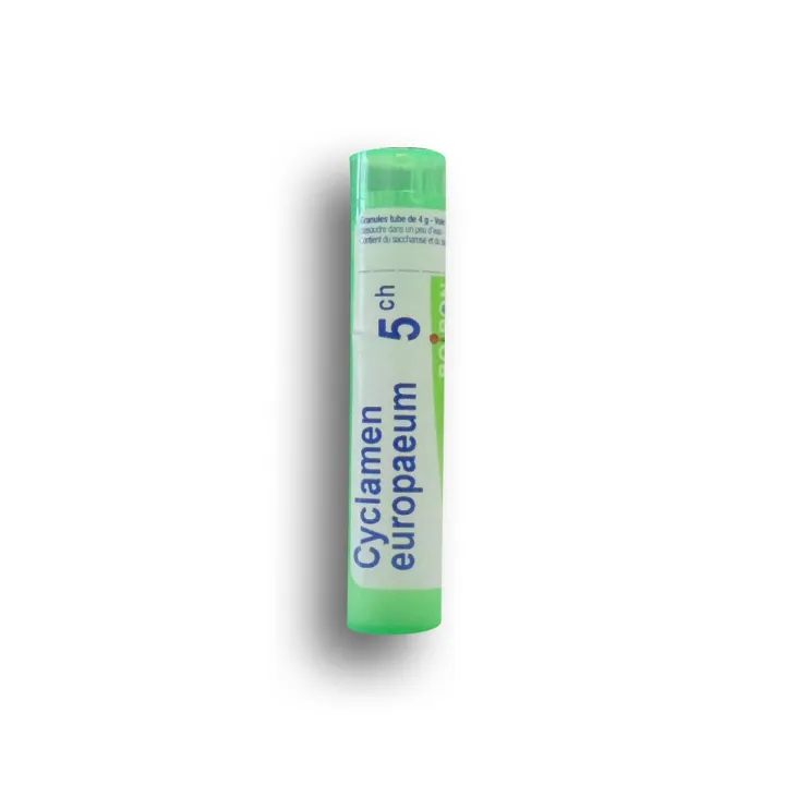 Cyclamen europaeum Boiron tubes granules et doses - 4 CH 5 CH 7 CH 9 CH 12 CH 15 CH 30 CH
