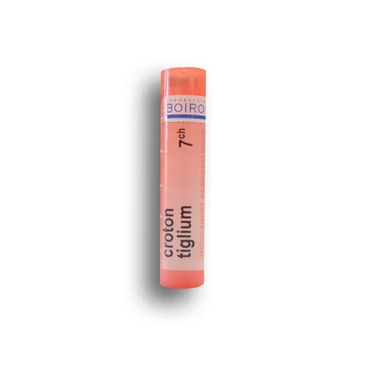 Croton tiglium Boiron tubes granules - 4 CH 5 CH 7 CH 9 CH 12 CH 15 CH 30 CH