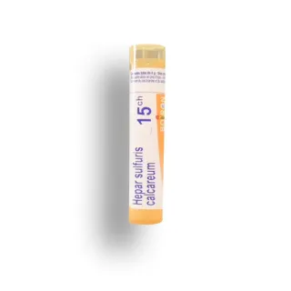 Hepar sulfuris calcareum Boiron tubes granules et doses - 4 CH 5 CH  7 CH 9 CH 12 CH 15 CH 30 CH