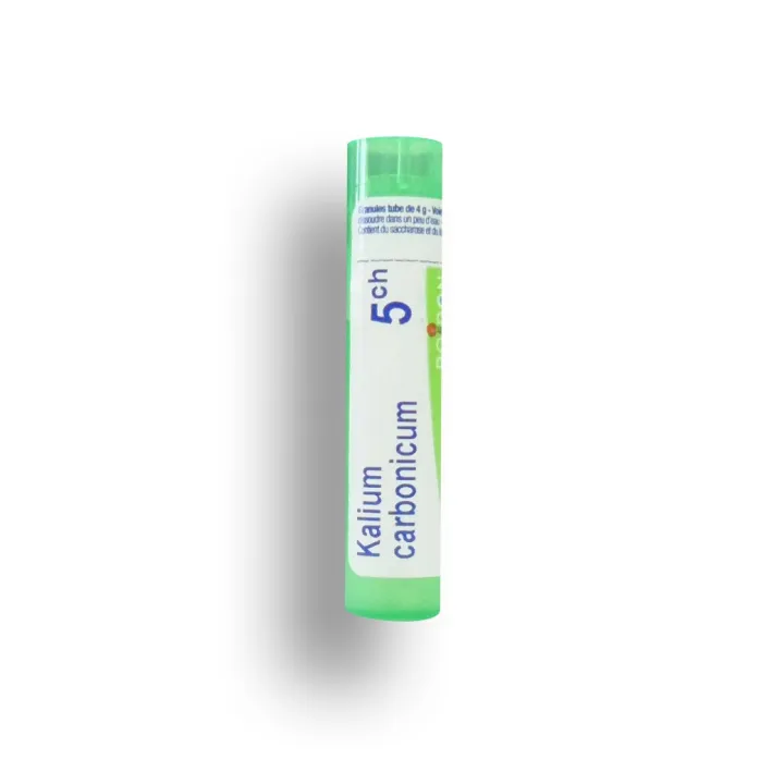 Kalium carbonicum Boiron tubes granules et doses - 4 CH 5 CH  7 CH 9 CH 12 CH 15 CH 30 CH
