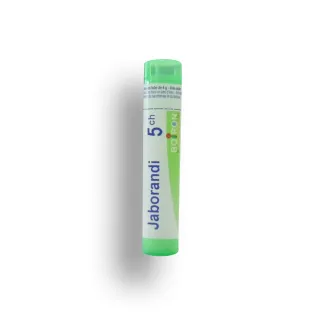 Jaborandi Boiron tubes granules et doses - 4 CH 5 CH  7 CH 9 CH 12 CH 15 CH 30 CH