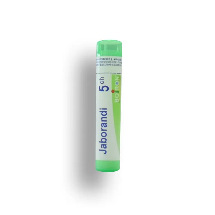 Jaborandi Boiron tubes granules et doses - 4 CH 5 CH  7 CH 9 CH 12 CH 15 CH 30 CH