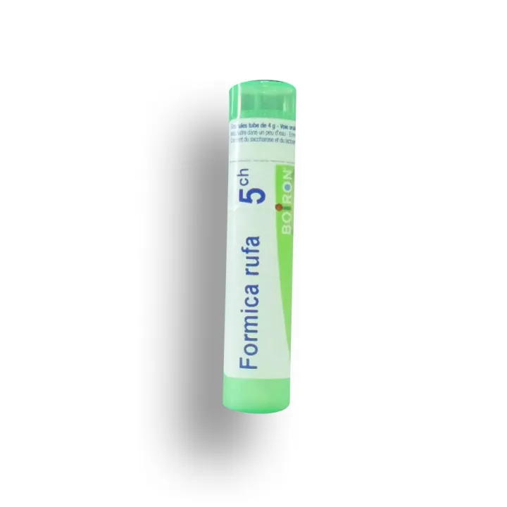 Formica rufa Boiron tubes granules et doses - 4 CH 5 CH  7 CH 9 CH 12 CH 15 CH 30 CH
