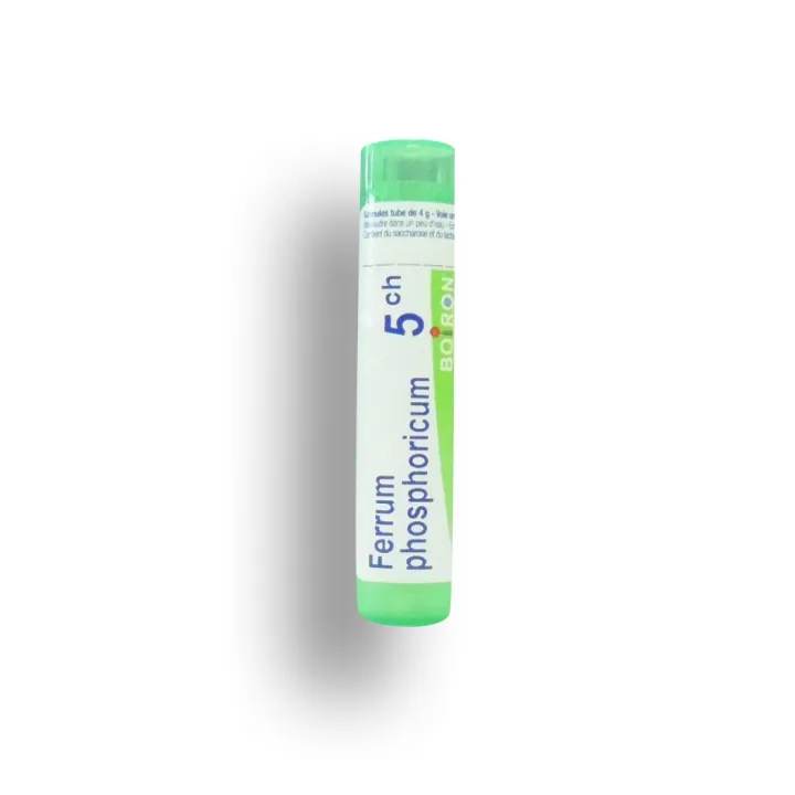 Ferrum phosphoricum Boiron tubes granules et doses - 4 CH 5 CH  6 DH 7 CH 9 CH 12 CH 15 CH 30 CH