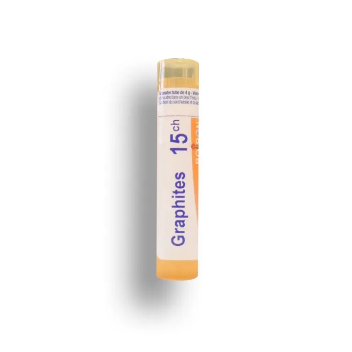 Graphites Boiron tubes granules et doses - 4 CH 5 CH  7 CH 9 CH 12 CH 15 CH 30 CH