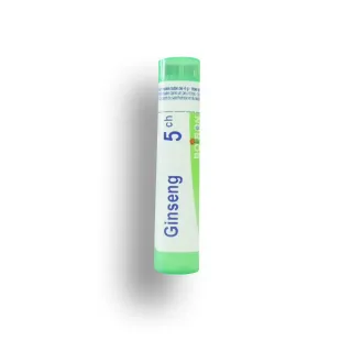 Ginseng Boiron tubes granules et doses - 4 CH 5 CH  7 CH 9 CH 12 CH 15 CH 30 CH