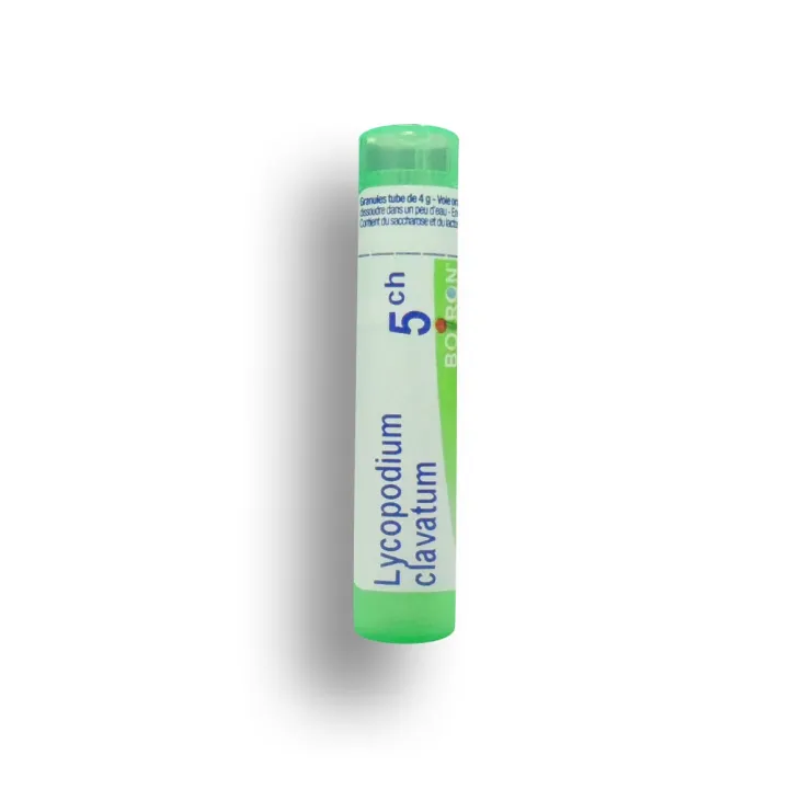 Lycopodium clavatum Boiron tubes granules et doses - 4 CH 5 CH 7 CH 9 CH 12 CH 15 CH 30 CH 8 DH
