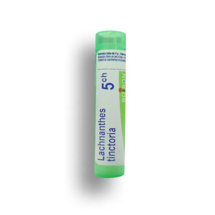 Lachnanthes tinctoria Boiron tubes granules et doses - 4 CH 5 CH 7 CH 9 CH 12 CH 15 CH 30 CH