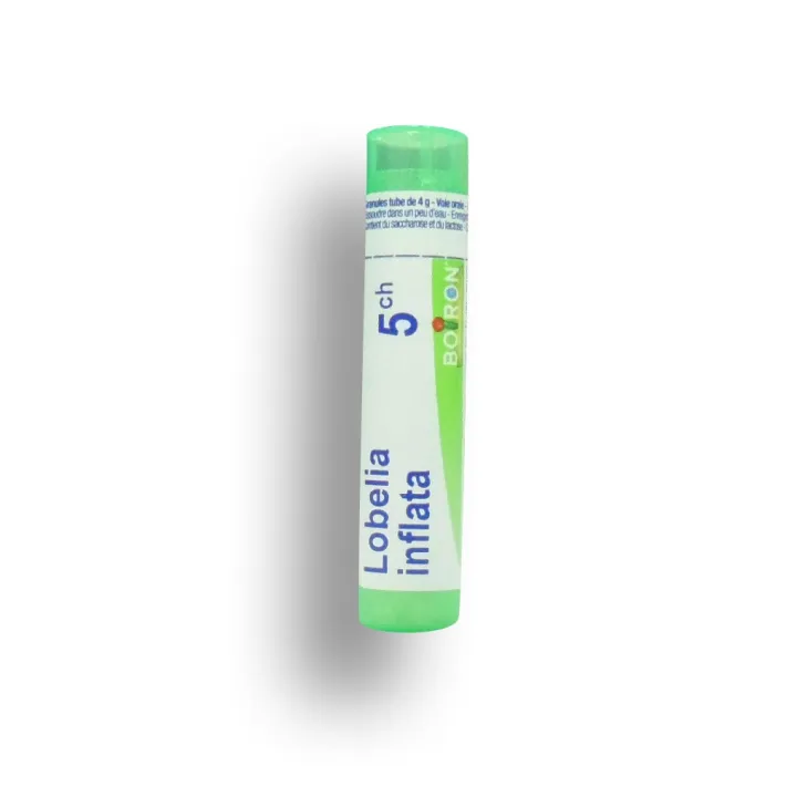 Lobelia inflata Boiron tubes granules et doses - 4 CH 5 CH 7 CH 9 CH 12 CH 15 CH 30 CH