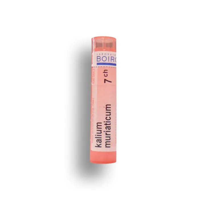 Kalium muriaticum Boiron tubes granules et doses - 4 CH 5 CH 7 CH 9 CH 12 CH 15 CH 30 CH