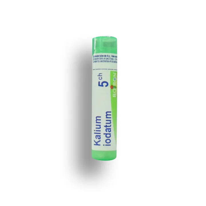Kalium iodatum Boiron tubes granules et doses - 4 CH 5 CH 7 CH 9 CH 12 CH 15 CH 30 CH