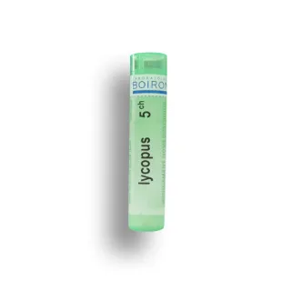Lycopus Boiron tubes granules et doses - 4 CH 5 CH 7 CH 9 CH 12 CH 15 CH 30 CH