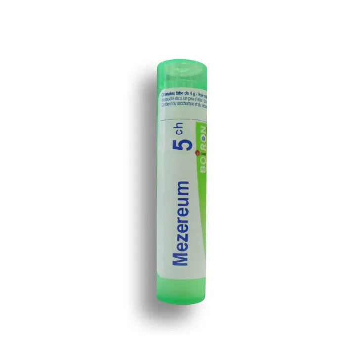 Mezereum Boiron tubes granules et doses - 4 CH 5 CH 7 CH 9 CH 12 CH 15 CH 30 CH