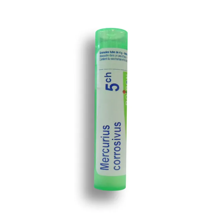 Mercurius corrosivus Boiron tubes granules et doses - 4 CH 5 CH 7 CH 9 CH 12 CH 15 CH 30 CH