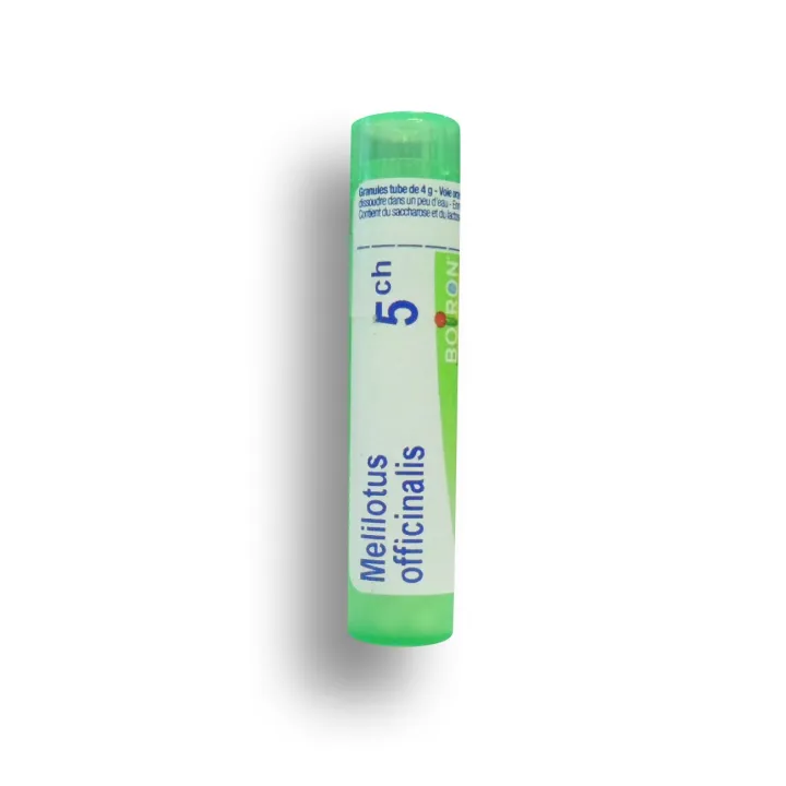 Melilotus officinalis Boiron tubes granules et doses - 4 CH 5 CH 7 CH 9 CH 12 CH 15 CH 30 CH