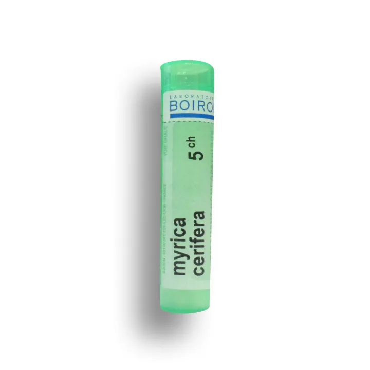 Myrica cerifera Boiron tubes granules et doses - 4 CH 5 CH 7 CH 9 CH 12 CH 15 CH 30 CH