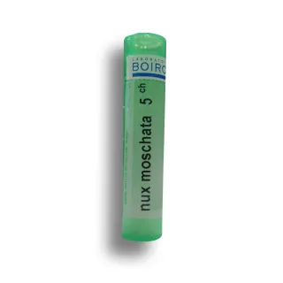 Nux moschata Boiron tubes granules et doses - 5 CH 7 CH 9 CH 15 CH 30 CH