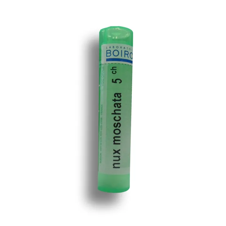 Nux moschata Boiron tubes granules et doses - 5 CH 7 CH 9 CH 15 CH 30 CH