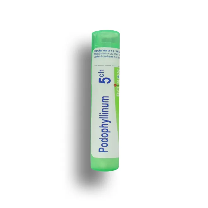 Podophyllinum Boiron tubes granules et doses - 4 CH 5 CH 7 CH 9 CH 12 CH 15 CH 30 CH