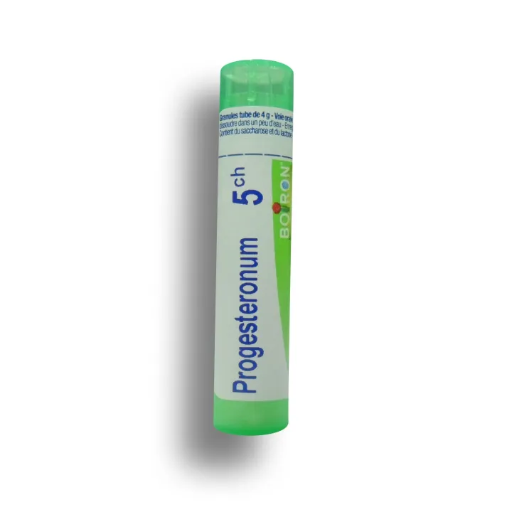 Progesteronum Boiron tube doses et granules -  3 CH - 4 CH - 5 CH - 7 CH - 9 CH - 12 CH - 15 CH - 30 CH
