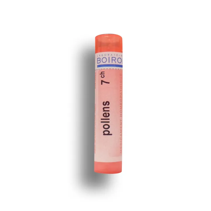 Pollens Boiron tubes granules et doses - 4 CH 5 CH 7 CH 9 CH 12 CH 15 CH 30 CH
