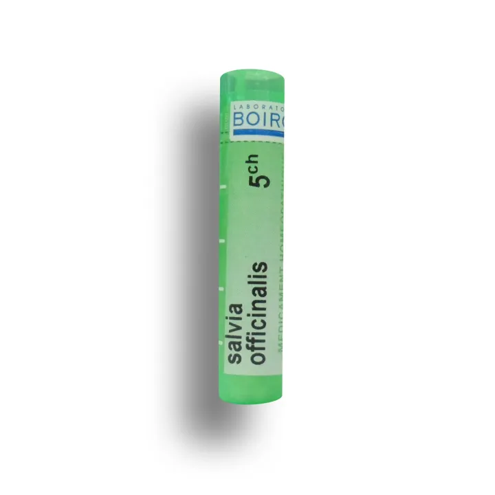 Salvia officinalis Boiron tubes granules et doses - 4 CH 5 CH 7 CH 9 CH 12 CH 15 CH 30 CH