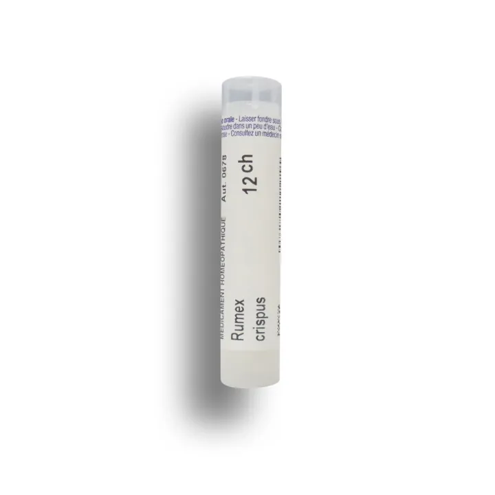 Rumex crispus Boiron tubes granules et doses - 4 CH 5 CH 7 CH 9 CH 12 CH 15 CH 30 CH
