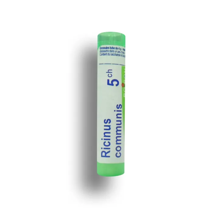 Ricinus communis Boiron tubes granules et doses - 4 CH 5 CH 7 CH 9 CH 12 CH 15 CH 30 CH