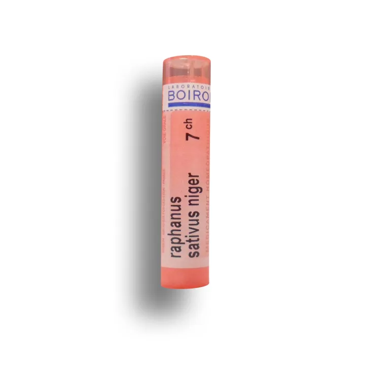 Raphanus sativus niger Boiron tubes granules et doses - 4 CH 5 CH 7 CH 9 CH 12 CH 15 CH 30 CH