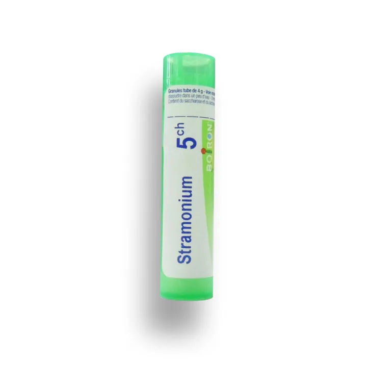 Stramonium Boiron tubes granules et doses - 4 CH 5 CH 7 CH 9 CH 12 CH 15 CH 30 CH