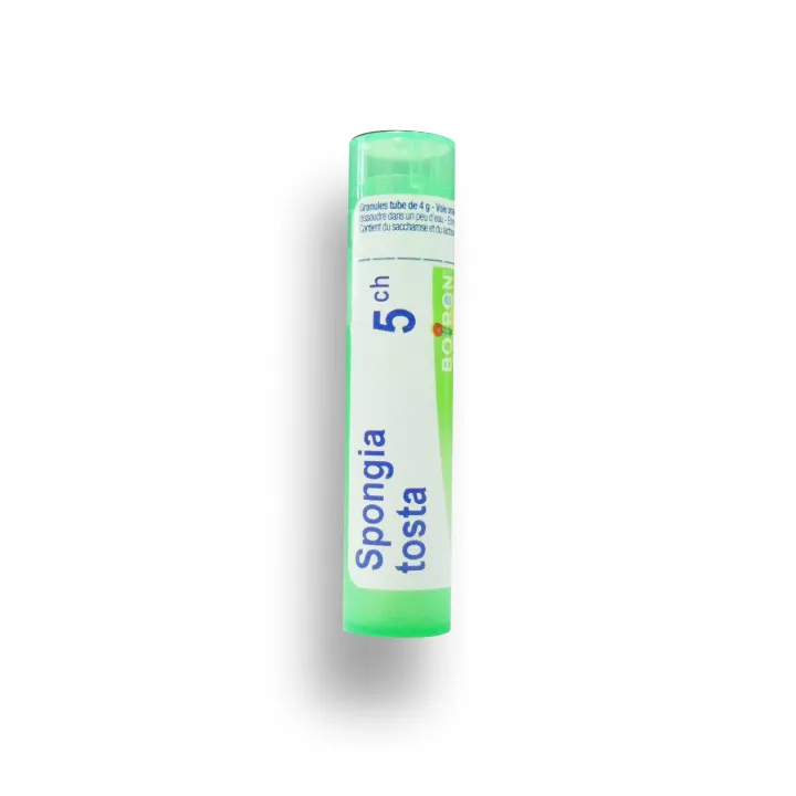 Spongia tosta Boiron tubes granules et doses - 4 CH 5 CH 7 CH 9 CH 12 CH 15 CH 30 CH