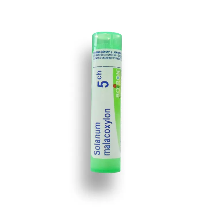 Solanum malacoxylon Boiron tubes granules et doses - 4 CH 5 CH 7 CH 9 CH 12 CH 15 CH 30 CH