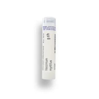 Vaccinium myrtillus Boiron tubes granules et doses - 4 CH 5 CH 7 CH 9 CH 12 CH 15 CH 30 CH