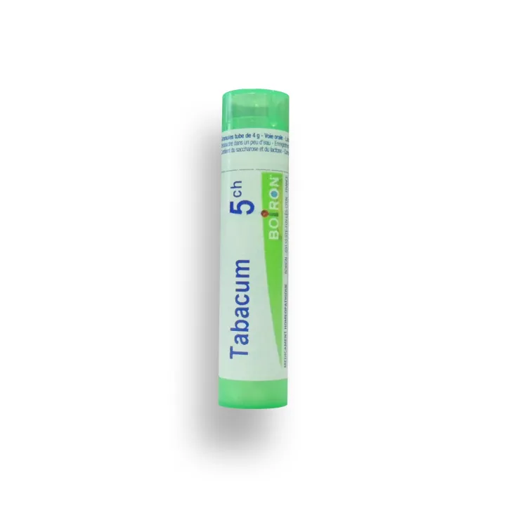Tabacum Boiron tubes granules et doses - 4 CH 5 CH 7 CH 9 CH 12 CH 15 CH 30 CH