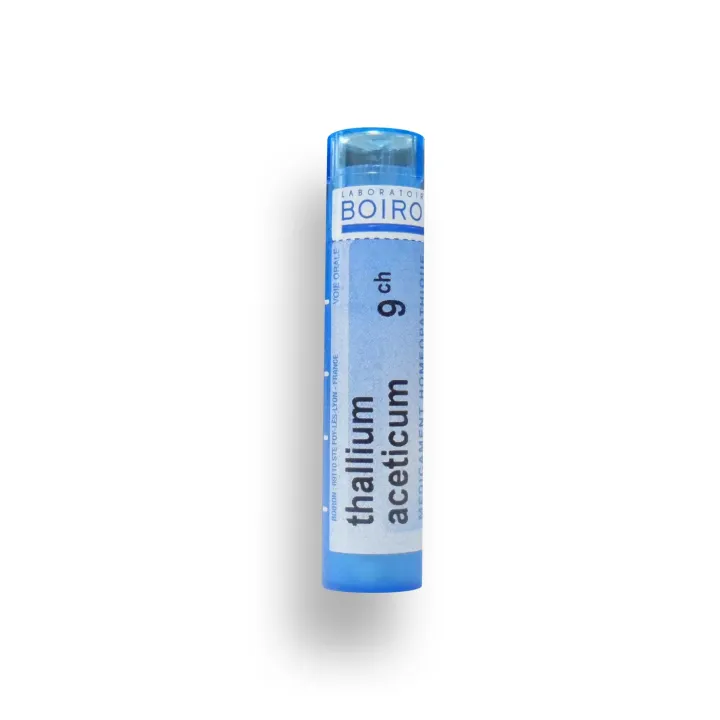 Thallium aceticum Boiron tubes granules et doses - 4 CH 5 CH 7 CH 9 CH 12 CH 15 CH 30 CH