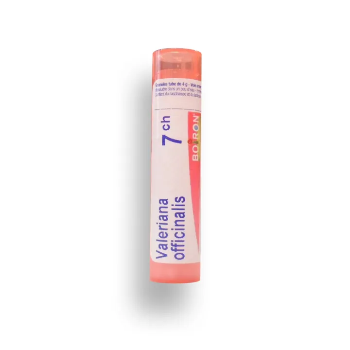 Valeriana officinalis Boiron tubes granules et doses - 4 CH 5 CH 7 CH 9 CH 12 CH 15 CH 30 CH