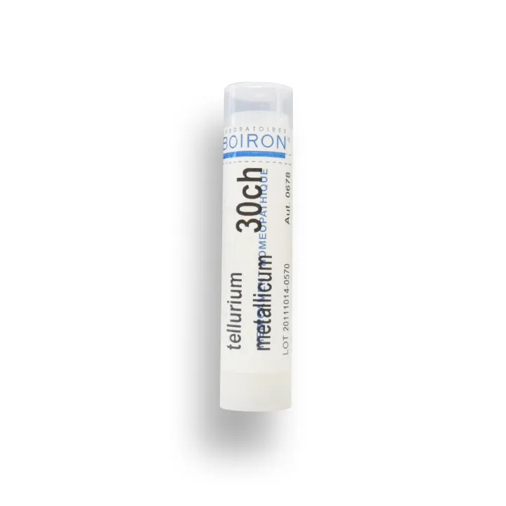Tellurium metallicum Boiron tubes granules et doses - 4 CH 5 CH 7 CH 9 CH 12 CH 15 CH 30 CH