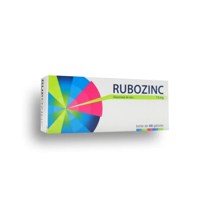 Rubozinc acné boite de 60 gélules