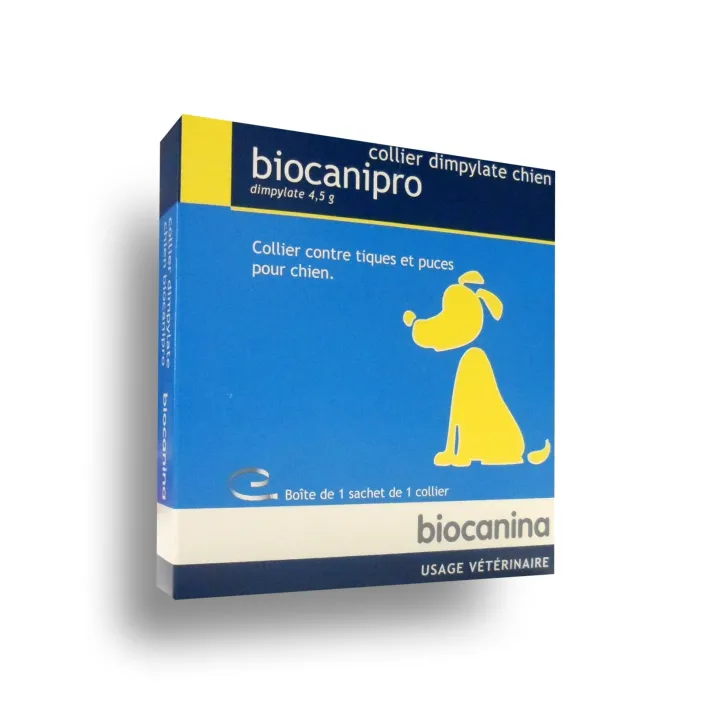 Biocanipro collier dimpylate chien boite de 1