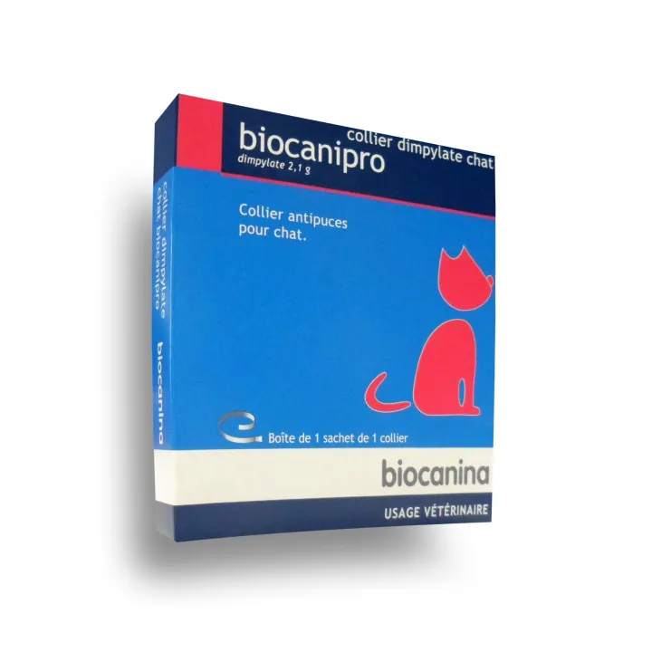 Biocanipro collier dimpylate chat boite de 1