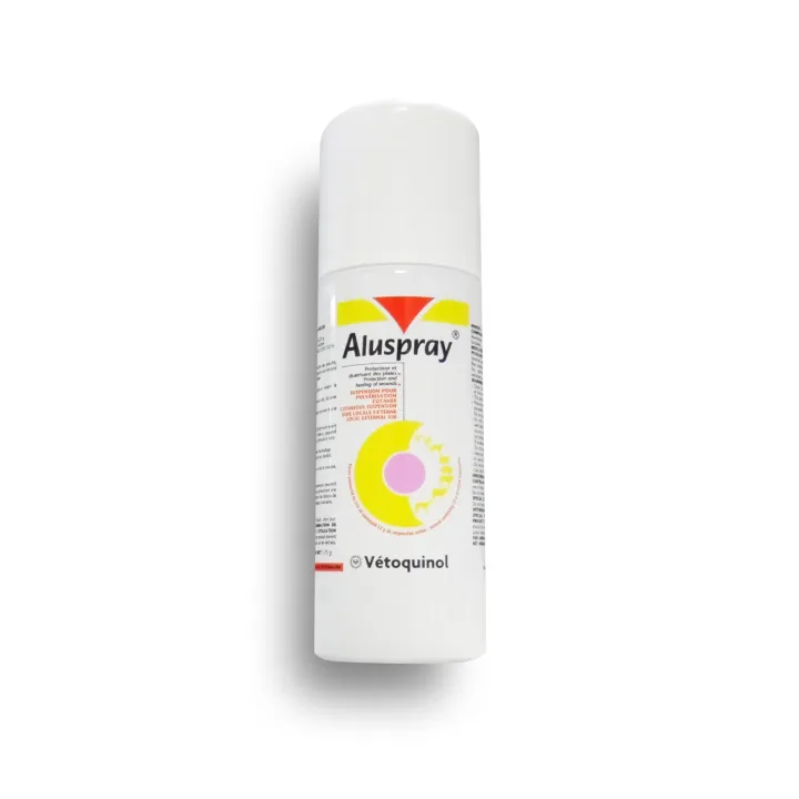 Aluspray cicatrisant vétérinaire en aérosol de 210 ml