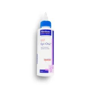 Virbac Epi-Otic nettoyant auriculaire vétérinaire en flacon de 125 ml