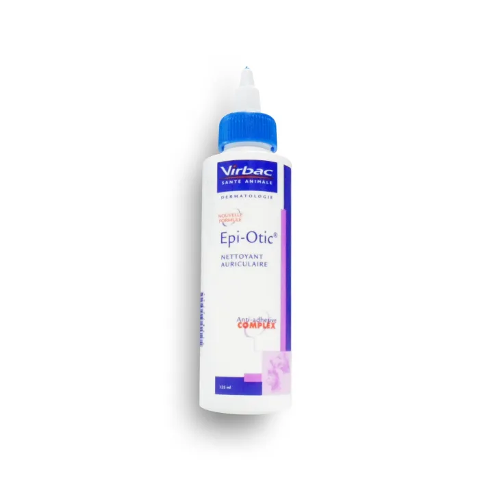 Virbac Epi-Otic nettoyant auriculaire vétérinaire en flacon de 125 ml
