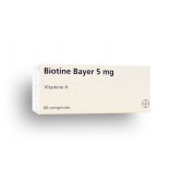 Biotine Bayer 5 mg comprimé - Boite de 60