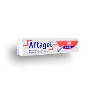 Aftagel gel buccal aphtes tube de 15 ml