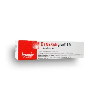 Dynexangival 1% crème buccale tube de 10 g