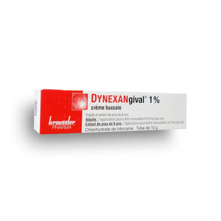 Dynexangival 1% crème buccale tube de 10 g