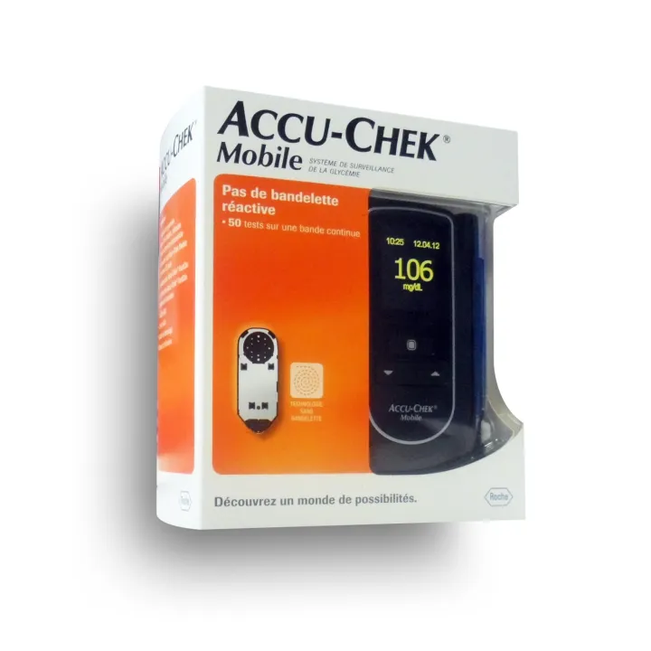 Accu-Chek Mobile surveillance de la glycémie