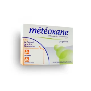 Météoxane douleurs du ventre et ballonnement - 30 ou 60 gélules